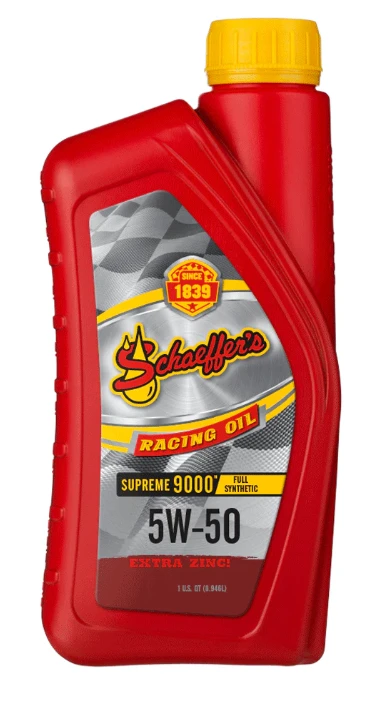 9001-012 Supreme 9000™ Full Synthetic Racing Oil 5W-50