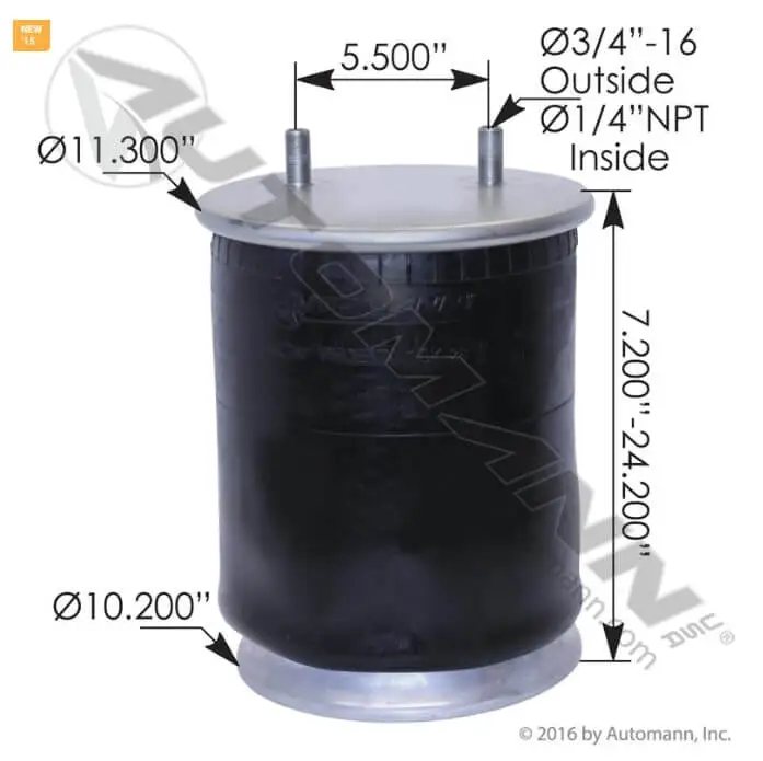 Air Spring Rolling Lobe