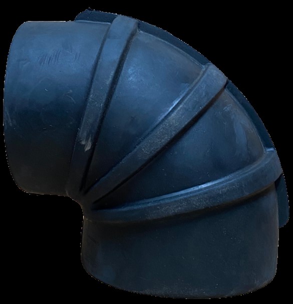 Grand Rock ELBOW 6" 90DEG ID/R5.5" ID RUBBER - RRE-690-55