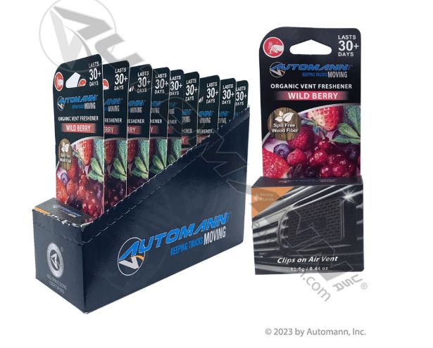 Organic Vent Freshener .44 oz Wild Berry - BL04WB-9DP EA