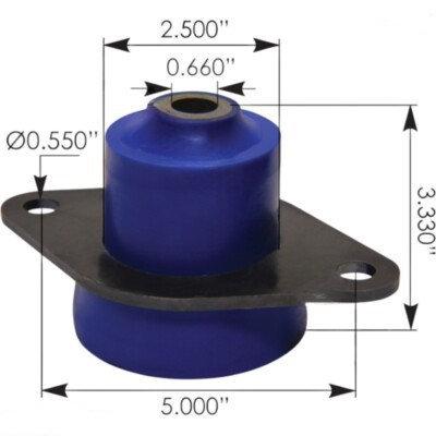 Automann M203056UB Cab Mount Ihc - M203056UB