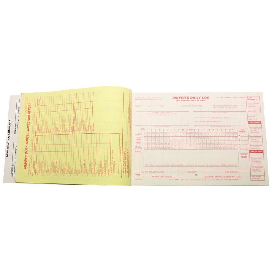 Ms Carita Drivers Daily Log Book MSLOG001 - MSLOG001