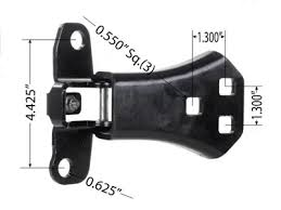 Automann HLK2884 Lower Door Hinge Paccar - HLK2884