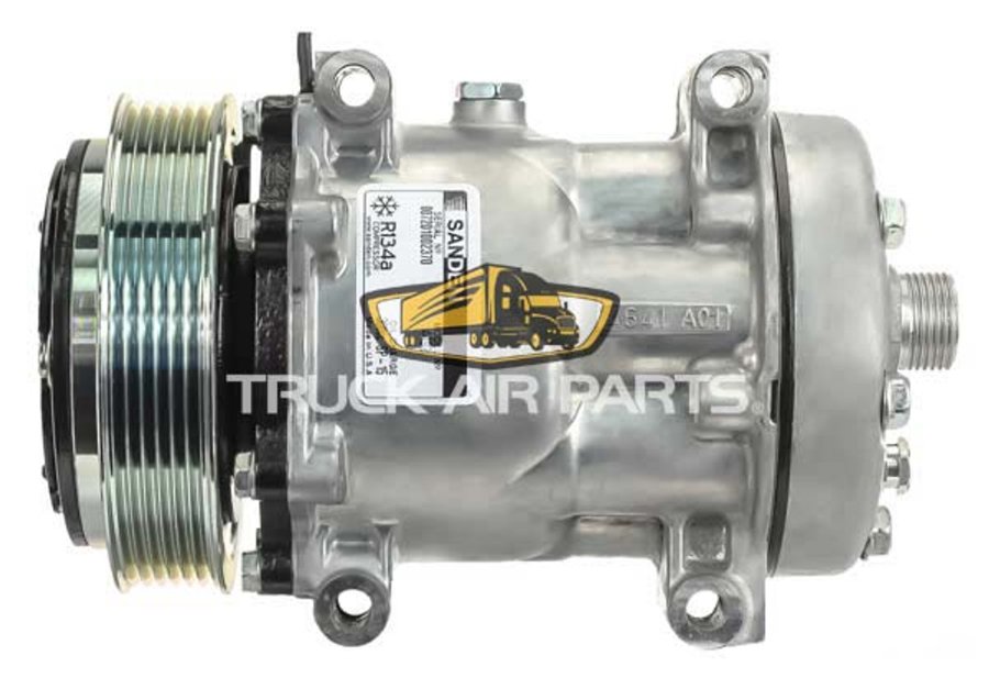 TruckAir Parts 03-0606 - Sanden SD7H15 Compressor - 03-0606