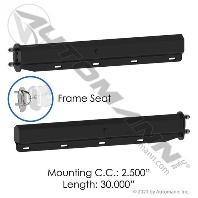 Automann 562.453FS Mud Flap Hanger Kit Spring Loaded - 562.453FS