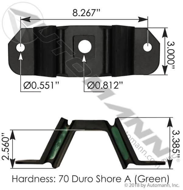 Motor Mount Rear M17490 U30024-000 Compatible With Kenworth