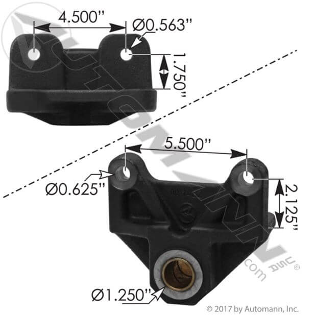 Hanger Cast Freightliner - M1482