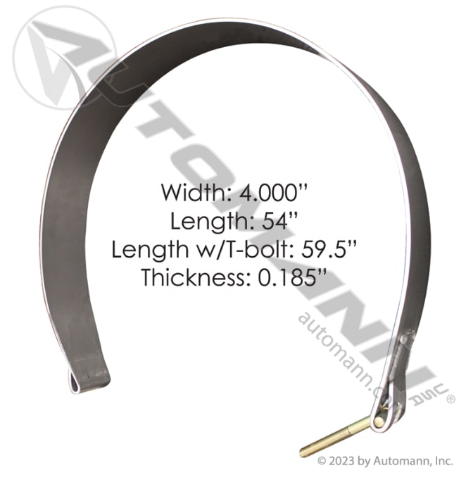 Fuel Tank Strap Peterbilt - M203127