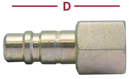 Air Brake Air Line Fitting - 36N4-4F