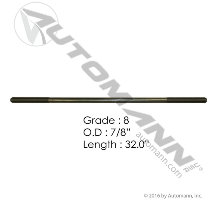 7/8IN X 32IN GR8 Threaded Rod - TR808732