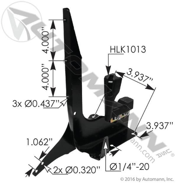 Hood Hinge RH - HLK2614