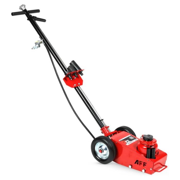 American Forge &amp; Foundry 22 Ton Air Assist Truck Axle Jack - 2 Pc Handle - 565F