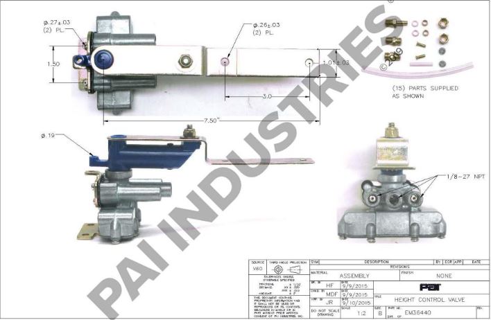 Leveling Valve - EM36440