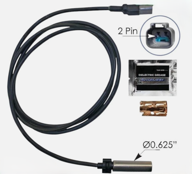 ABS Sensor, Straight Head 75-inch - 577.A801552