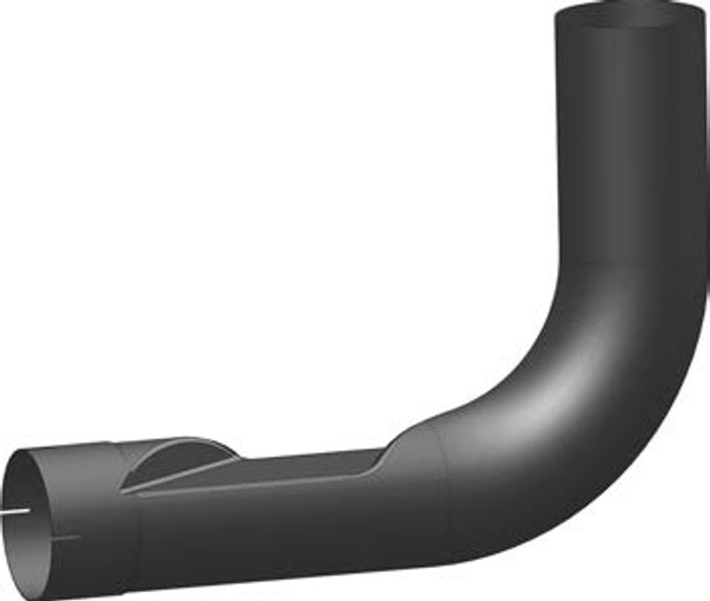 Grand Rock 5" ALZ Elbow with Flat, ID/OD - IH-9011C3