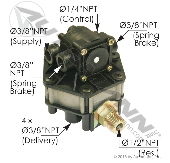 Automann 170.KN28601 FF2 Type Full Function Valve | Wofford Truck