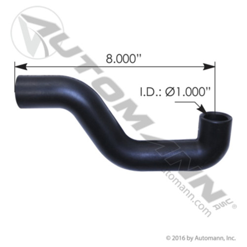 Molded Hose Cummins 0.59" ID - 561.9062