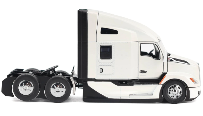 1:50 Kenworth T680 Next-Gen 76in-High-Roof Sleeper-Cab Tandem Tractor (Pearl White Diamond) - 71119