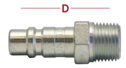 Air Brake Air Line Fitting - 36N8-8M