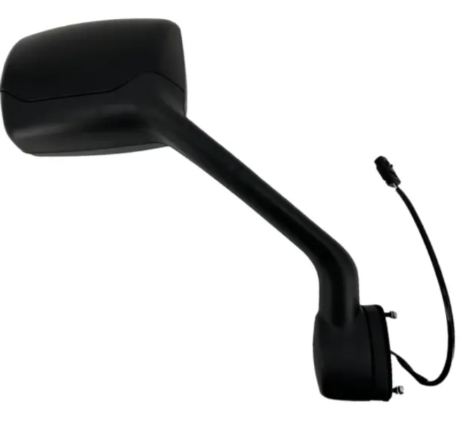 Torque Parts TRKWN307BRS32 Right Side Black Hood Mirror - TRKWN307BRS32