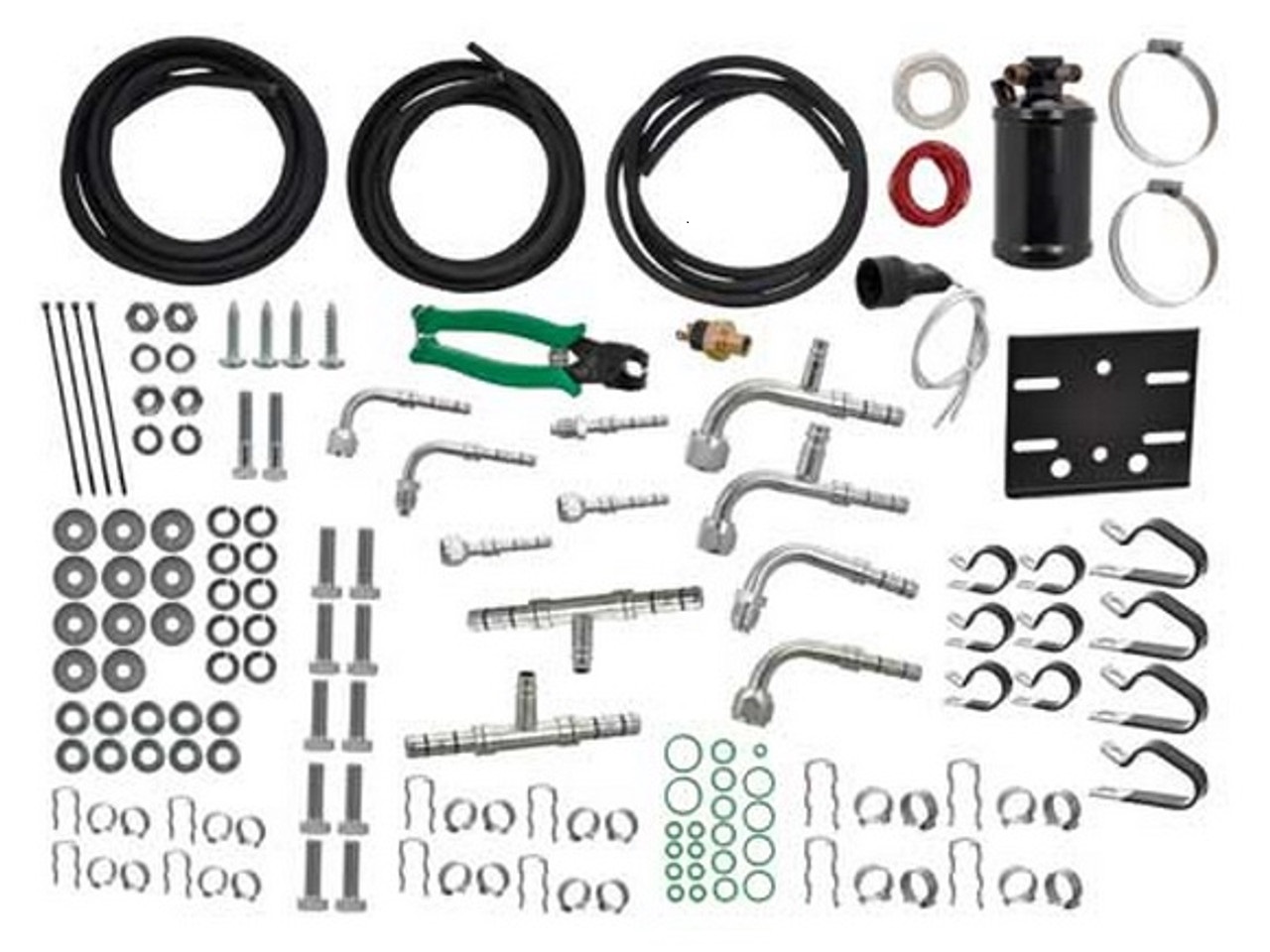 TruckAir Parts 09-2006E - EZ Clip Hose Install Kit For Non-Rooftop Air Conditioning Units - 09-2006E
