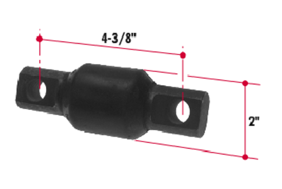 Triangle Suspension HS44 - Hendrickson Torque Rod Bushing - HS44
