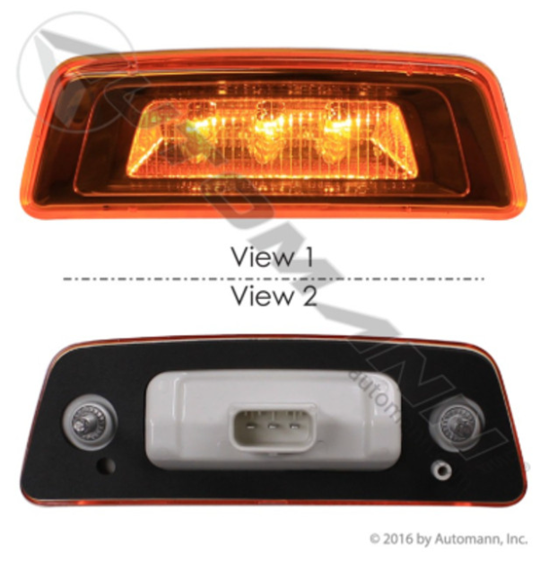 Automann 564.75078L Peterbilt Amber LH Turn Signal Lamp - 564.75078L