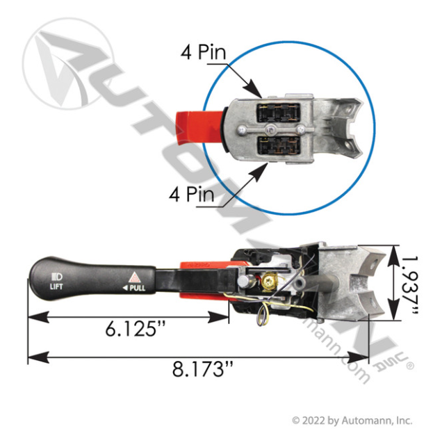 Automann 577.46004 Freightliner Turn Signal Switch - 577.46004