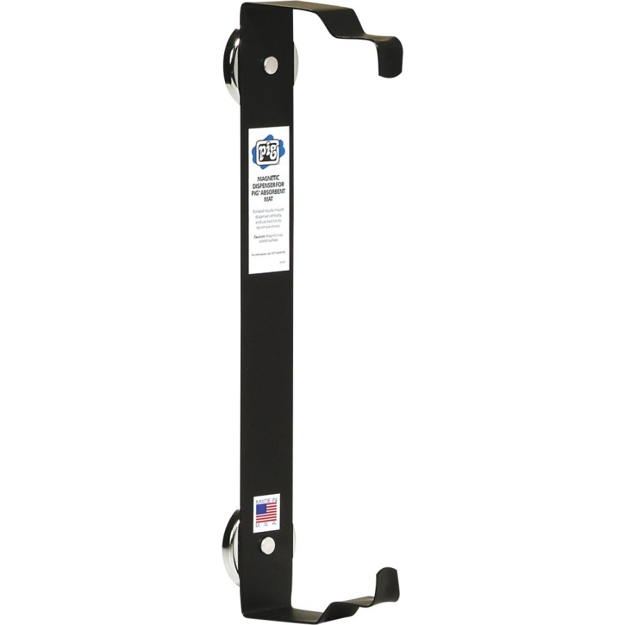 New Pig Magnetic Mat Roll Holder, Holds One 50ft.L x 15in.W Mat Roll - 57701