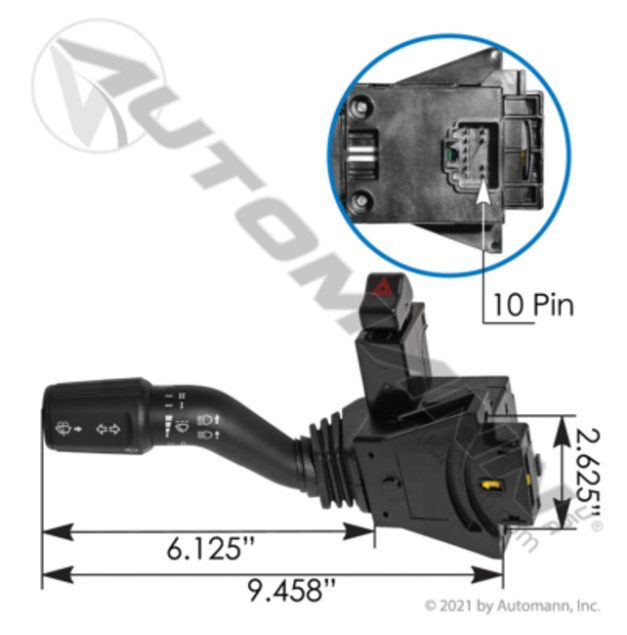 Automann 577.55017 Navistar Lonestar ProStar Turn Signal Switch - 577.55017
