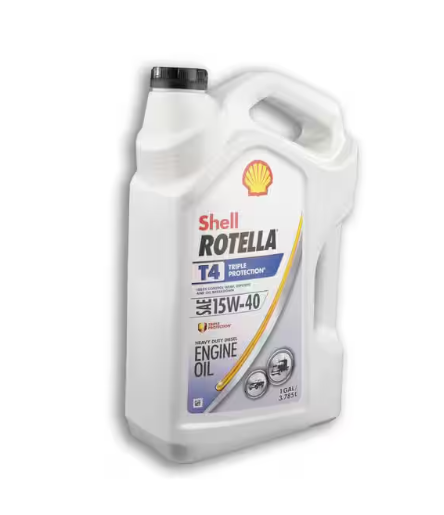 Shell Rotella® T4 15W-40 Triple Protection Heavy Duty Diesel Engine Oil 1-Gallon 550045126 - 550045126