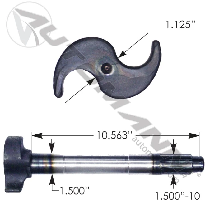 Automann 120.101014.02 Camshaft RH | Wofford Truck Parts