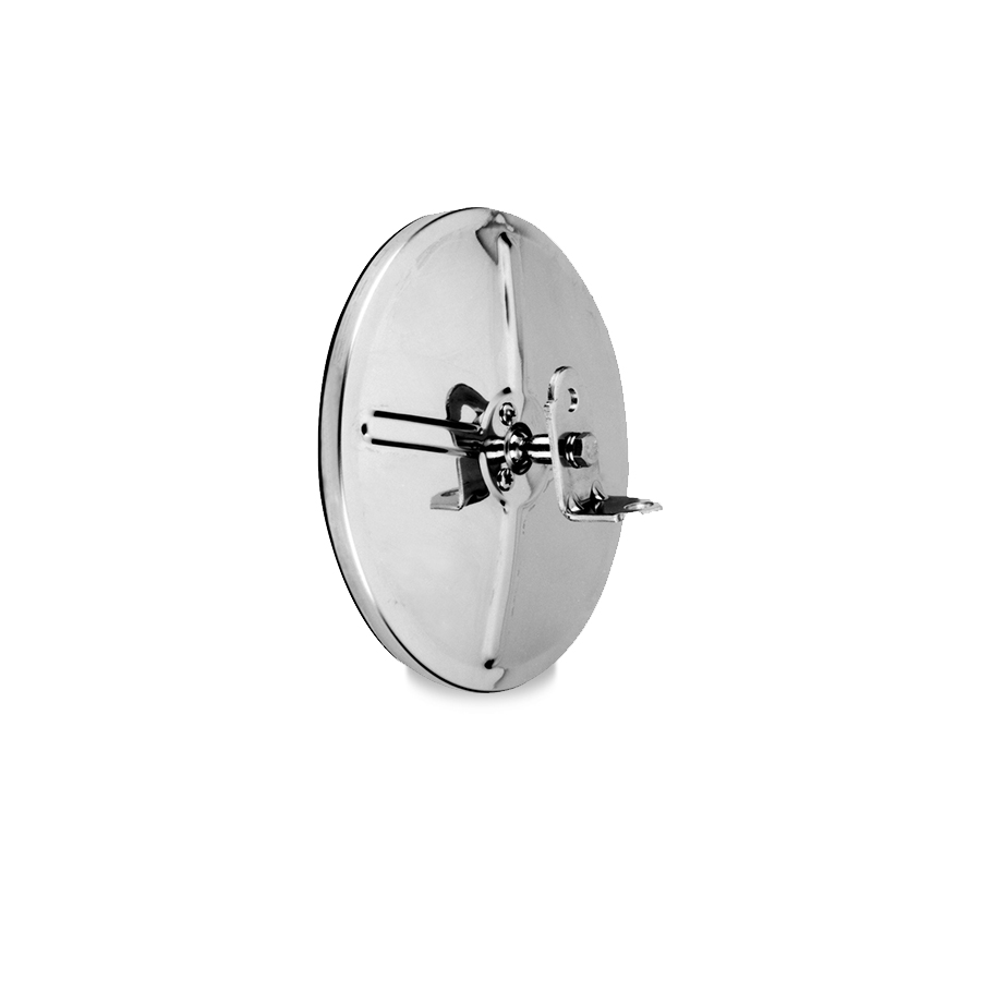 8-1/2 Center Mount Convex S.Steel - 708501