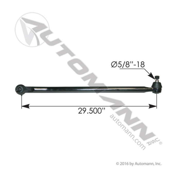 Automann Drag Link 463.DS4643 - 29.5" C-to-C - 463.DS4643