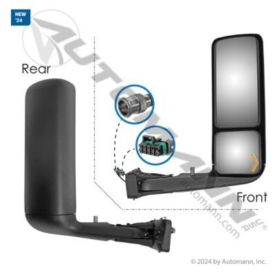 Mirror Assembly RH Black IHC - 563.55102