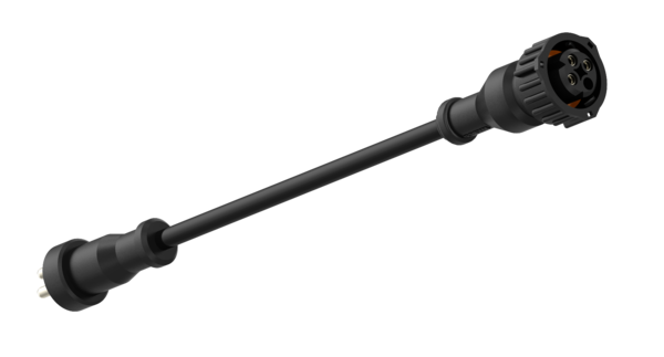 WABCO 8946011322 Multi-Purpose Control Cable w/ Socket - 8946011322