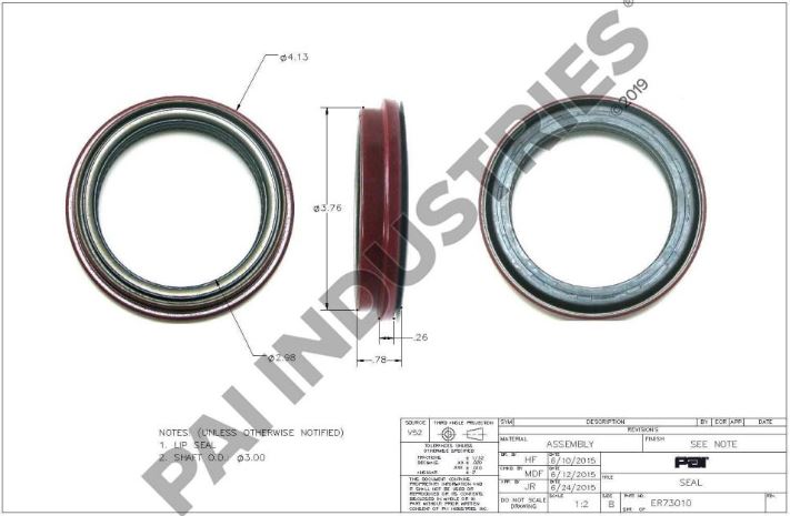 Output Seal - ER73010