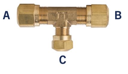 Air Brake Air Line Fitting - 1364-664