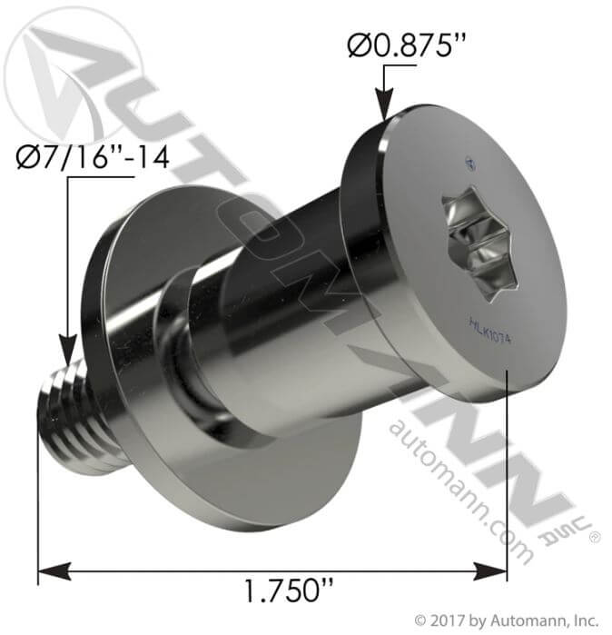 Door Lock Striker Bolt - HLK1074