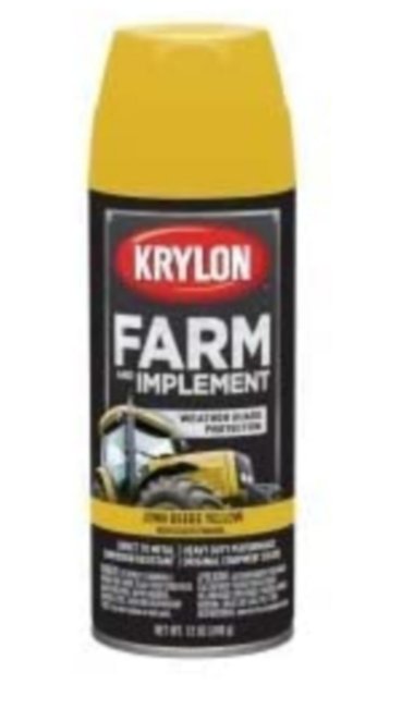 Krylon Farm & Implement Spray Paint - New Equipment Yellow - 12 oz. - KRYL1944