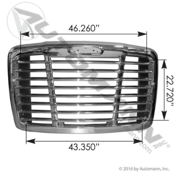 Automann 564.14015 Grille Without Bug Screen - 564.14015