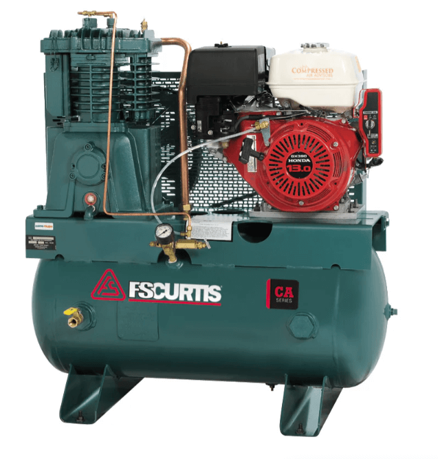 Gas Engine Driven Two Stage Reciprocating Air Compressor - FCAHEE57H3X-AXL1XX