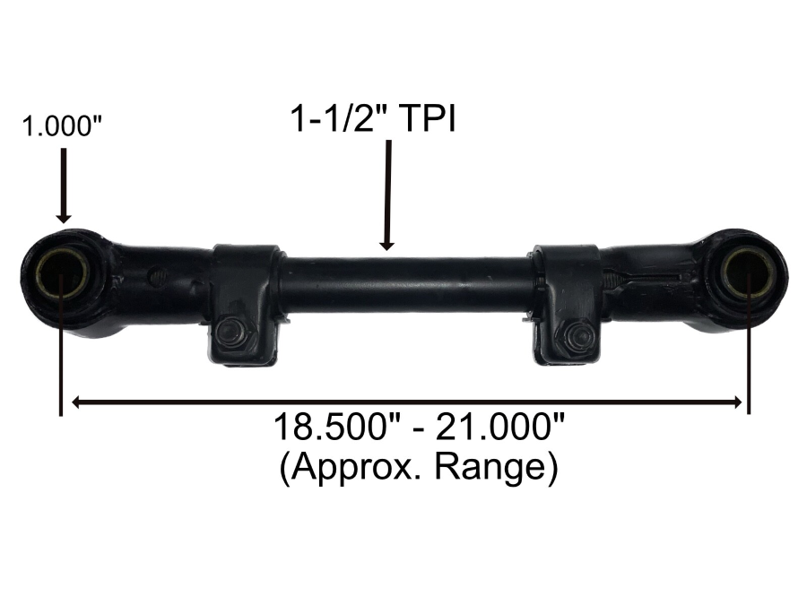 Automann TR004 Tr004, Torque Arm Hutch, Adjustable 18 1/2" to 21 3/8" - TR004