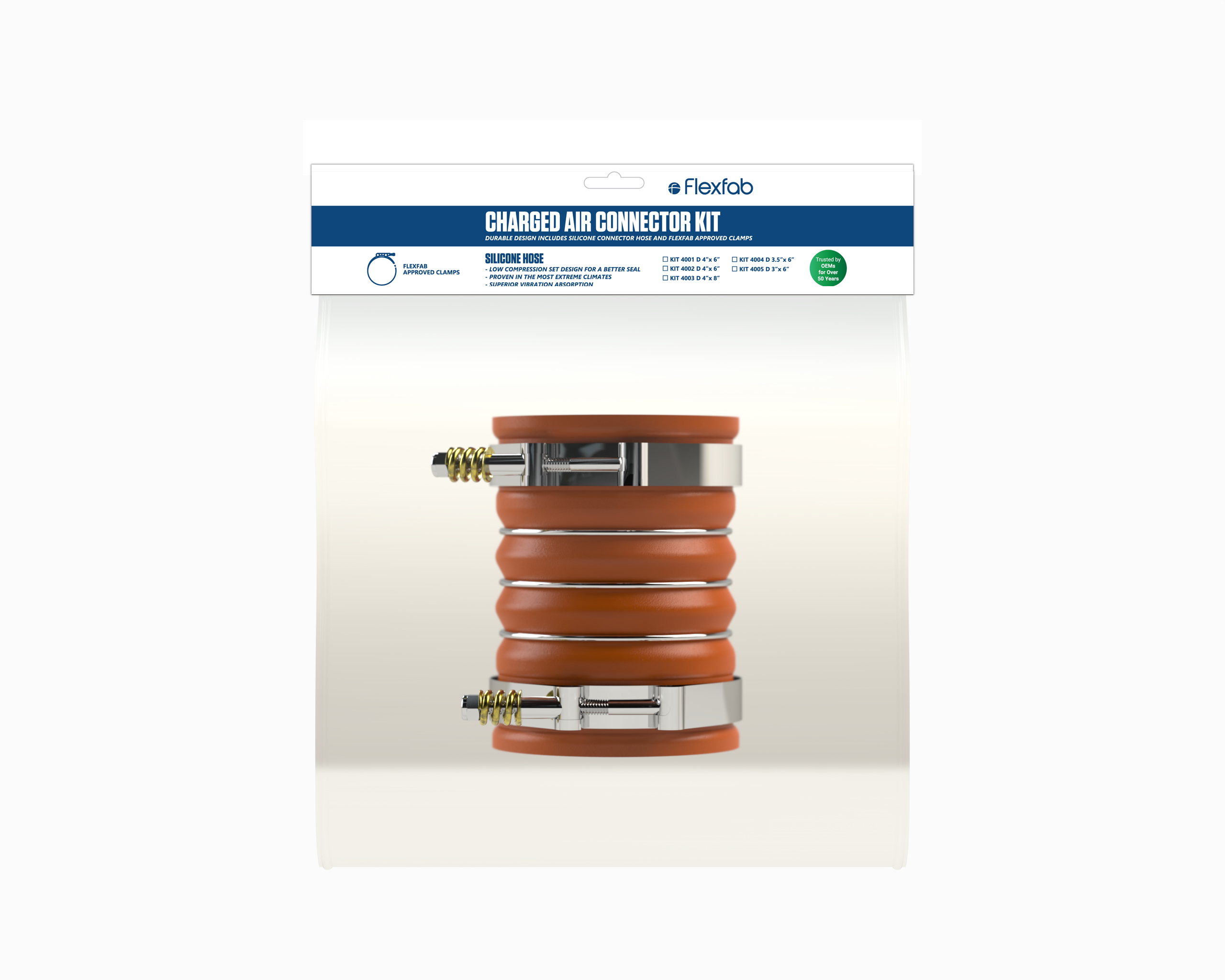 Turbocharger Intercooler Hose Kit - KIT4001D