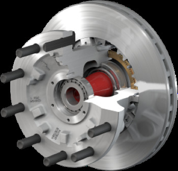 Disc Brake Rotor and Hub Assembly - 10083209