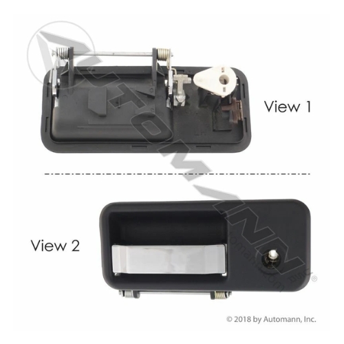 Exterior Handle LH Blk Chrome Volvo - HLK2103