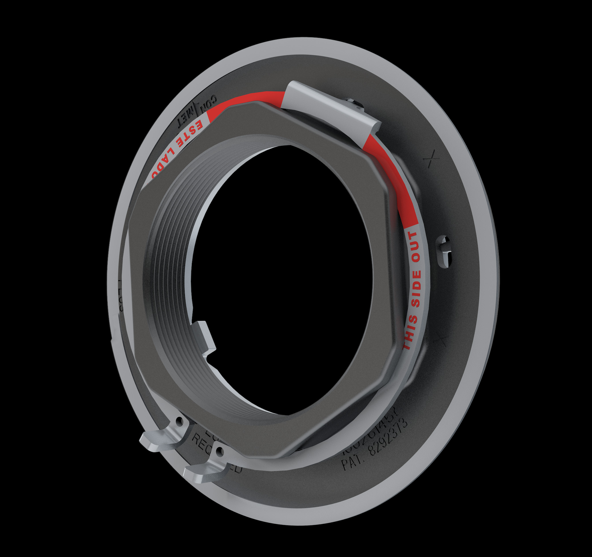 Trailer Brake Spindle Nut Kit - 10036552