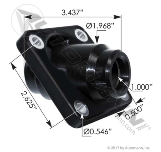 Automann 466.7514 Peterbilt Kenworth Steering Shaft Bushing - 466.7514