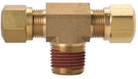 Air Brake Air Line Thread Branch Tee - 1372-6B