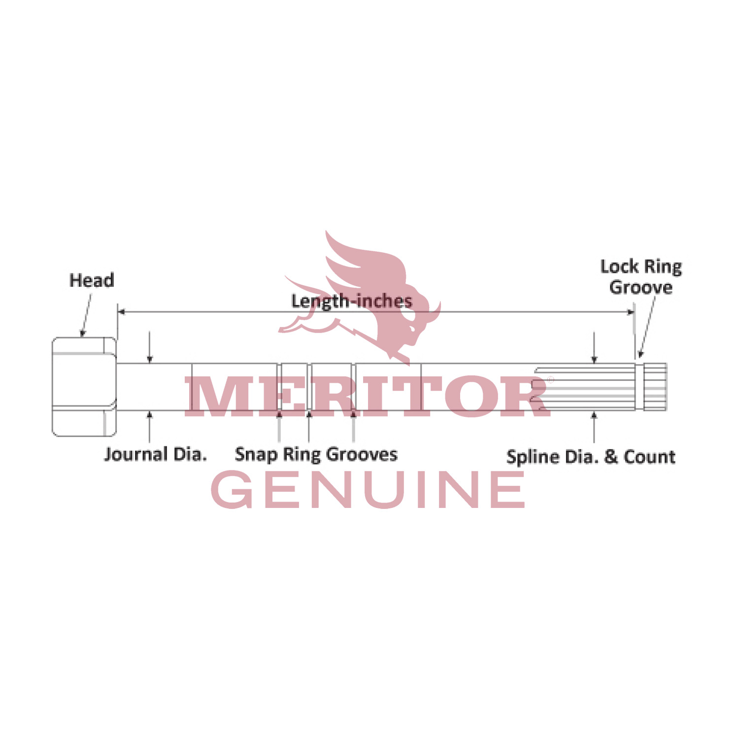Air Brake Camshaft - 2210H7730